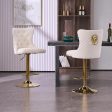 Designer luxury Velvet Upholstered  Bar Chairs With a Lion s Head Pull Ring Set Of Two Online Sale