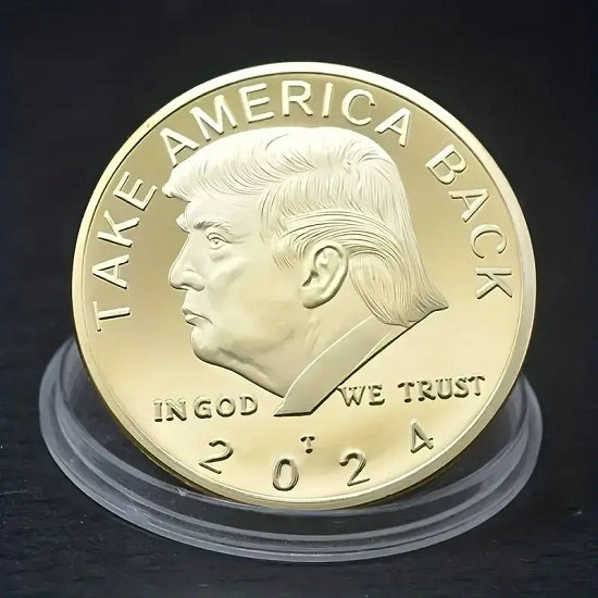 Trump 2024 Commemorative Coin Save America Again American Eagle Online Hot Sale