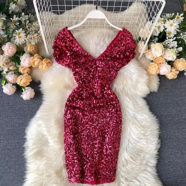 El Sequined Dress Discount