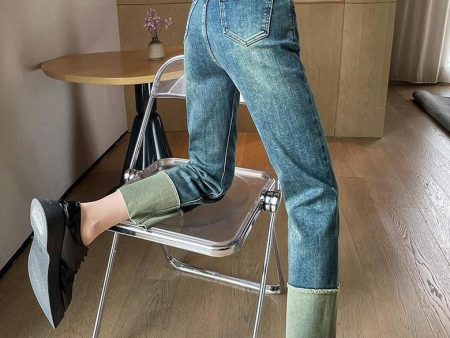 Moscow Cropped Denim Jeans Online Sale