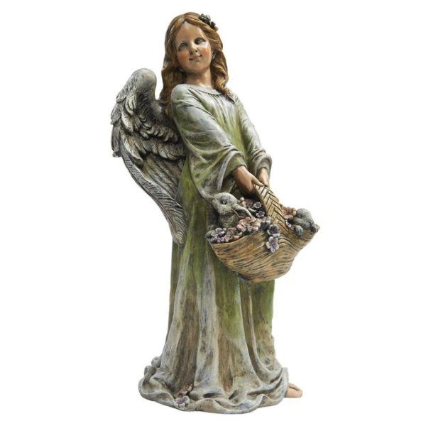 Flower Angel  Easter Garden Statue Online now