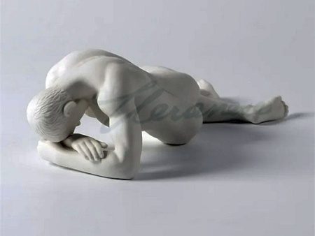 Modern Art Series Nude Male Ceramic Statue Abstract Naked Body Art Sculpture Discount