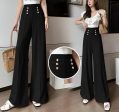 Meraki Wide Leg High Waist Pants Cheap