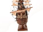 HMS Sovereign Of The Seas Tall Ship Small  Wood Model Sailboat Assembled For Sale