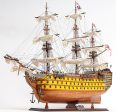 HMS Victory Admiral Nelson Flagship Tall Ship Large Sailboat Exclusive Edition Wood Painted Model Assembled Online now