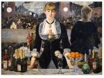 Edouard Manet A Bar at the Folies Bergere Canvas Painting For Cheap