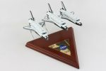 NASA US Space Shuttles Orbiters Atlantis, Endeavour and Discovery Wood Models Collection Online Hot Sale