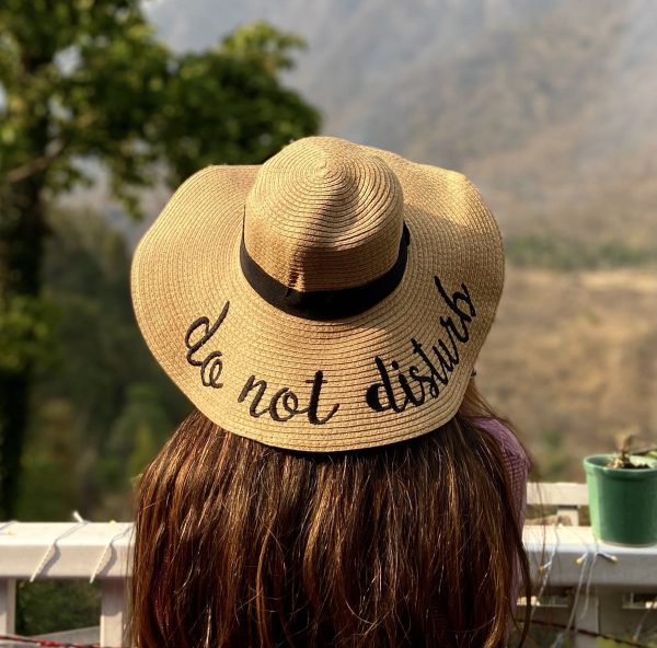 Do Not Disturb Straw Hat - Brown Supply