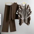 Dory Luxe Winter Coord Set with Cape Cheap