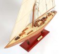 America s Cup 1933 Endeavor J Class Sailboat Small Wood Model Yacht Supply