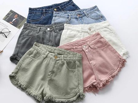 Telly Denim Shorts Discount