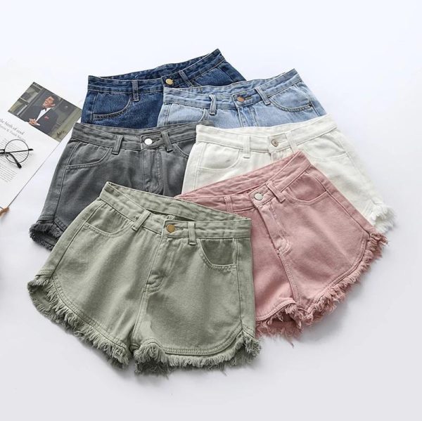 Telly Denim Shorts Discount