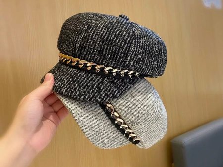 Desba Tweed Beret Hats Fashion