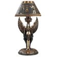 Egyptian God Isis Sculptural Table Lamp For Discount