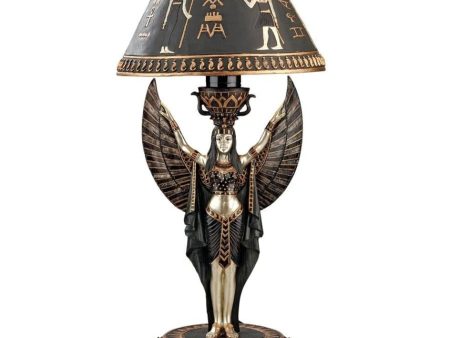 Egyptian God Isis Sculptural Table Lamp For Discount