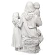 Jesus Christ Loves the Little Children Garden Sculpture By Artist Carlo Bronti Fashion