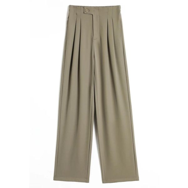 Redra Buttoned High Waist Pants Sale