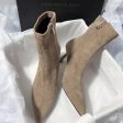 Dove Short Suede Statement Ankle Boots Online Hot Sale