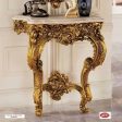 French Rococo Style  17C Madame Antoinette Wall Console Table and Mirror Set Cheap