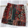 Vintage Tesla Embroidered Skirt For Sale