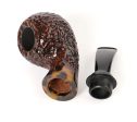 Collectible Designer Apple Pipe Style Ergonomic Hand Carved Crafted from Premium Solid  Briar Wood on Sale