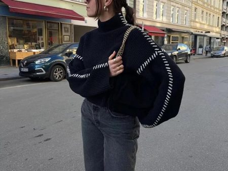 Fedora Oversized Sweater Fashion