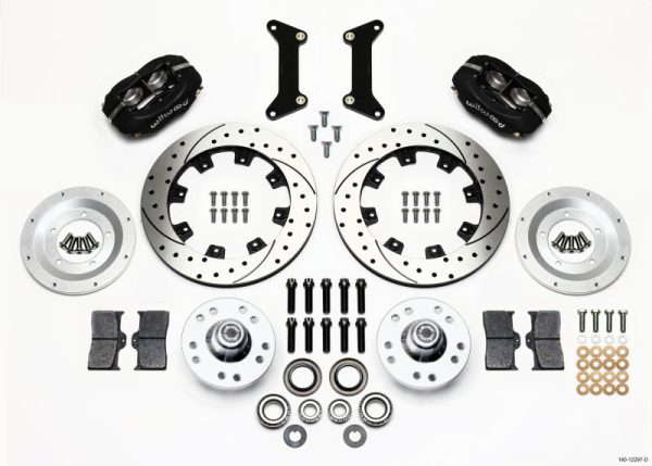 Wilwood Forged Dynalite Front Kit 12.19in Drilled 79-87 GM G Body Sale