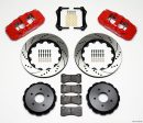 Wilwood AERO4 Rear Kit 14.00in Drilled Red 97-04 Corvette C5 Z06 05-13 C6 For Cheap