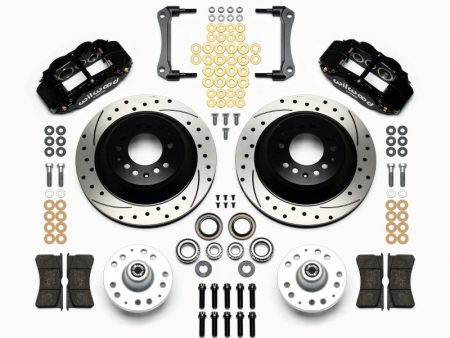 Wilwood Narrow Superlite 6R Front Hub & 1PC Rtr Kit 12.88in Dril 70-78 Camaro Sale