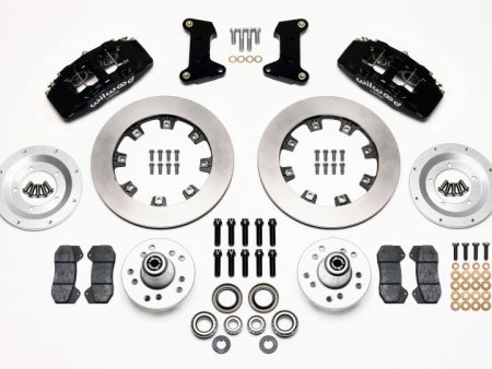 Wilwood Dynapro 6 Front Hub Kit 12.19in 74-80 Pinto Mustang II Disc Spindle only Discount