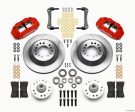 Wilwood Narrow Superlite 6R Front Hub & 1PC Rtr Kit 12.88in-Red 79-81 Camaro Fashion