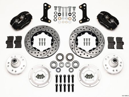 Wilwood Forged Dynalite Front Kit 11.00in Drilled 67-69 Camaro 64-72 Nova Chevelle Cheap