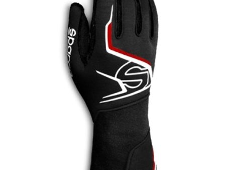 Sparco Glove Tide 13 BLK RED Hot on Sale