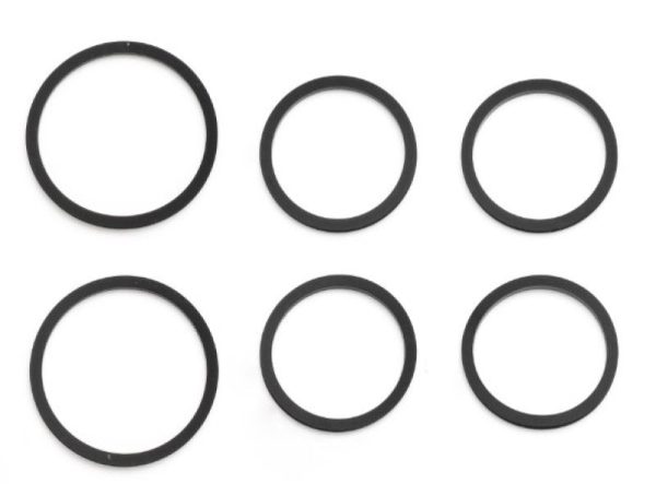 Wilwood O-Ring Kit - 1.38 1.12 1.12in Square Seal - 6 pk. Supply