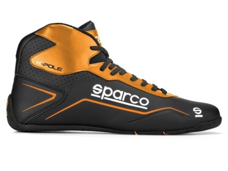 Sparco Shoe K-Pole 28 BLK ORG Hot on Sale