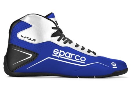 Sparco Shoe K-Pole 26 BLU WHT Supply